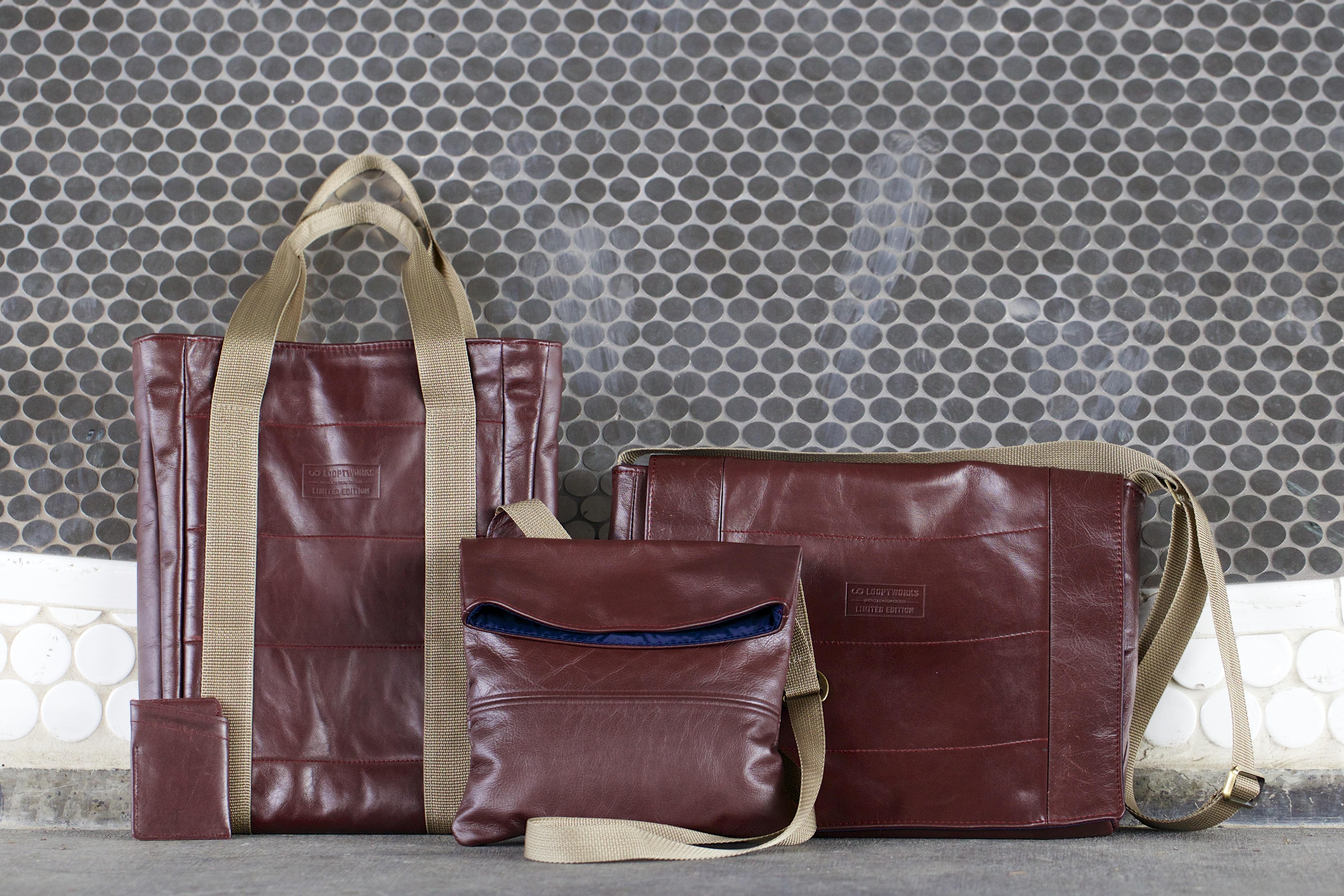 Reborn as carry-on bags, recycled airplane seat leather will continue to  fly - Alaska Airlines News