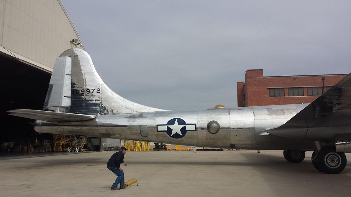 Restored B-29 Superfortress Rolls Out Of Wichita Hangar | Aviation Week ...