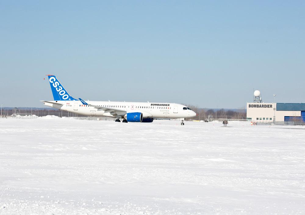 CSeries CS300 First Flight | Aviation Week Network