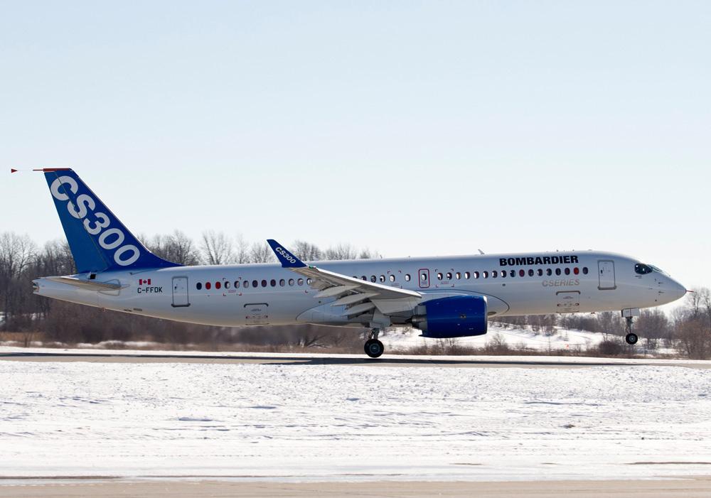 CSeries CS300 First Flight | Aviation Week Network