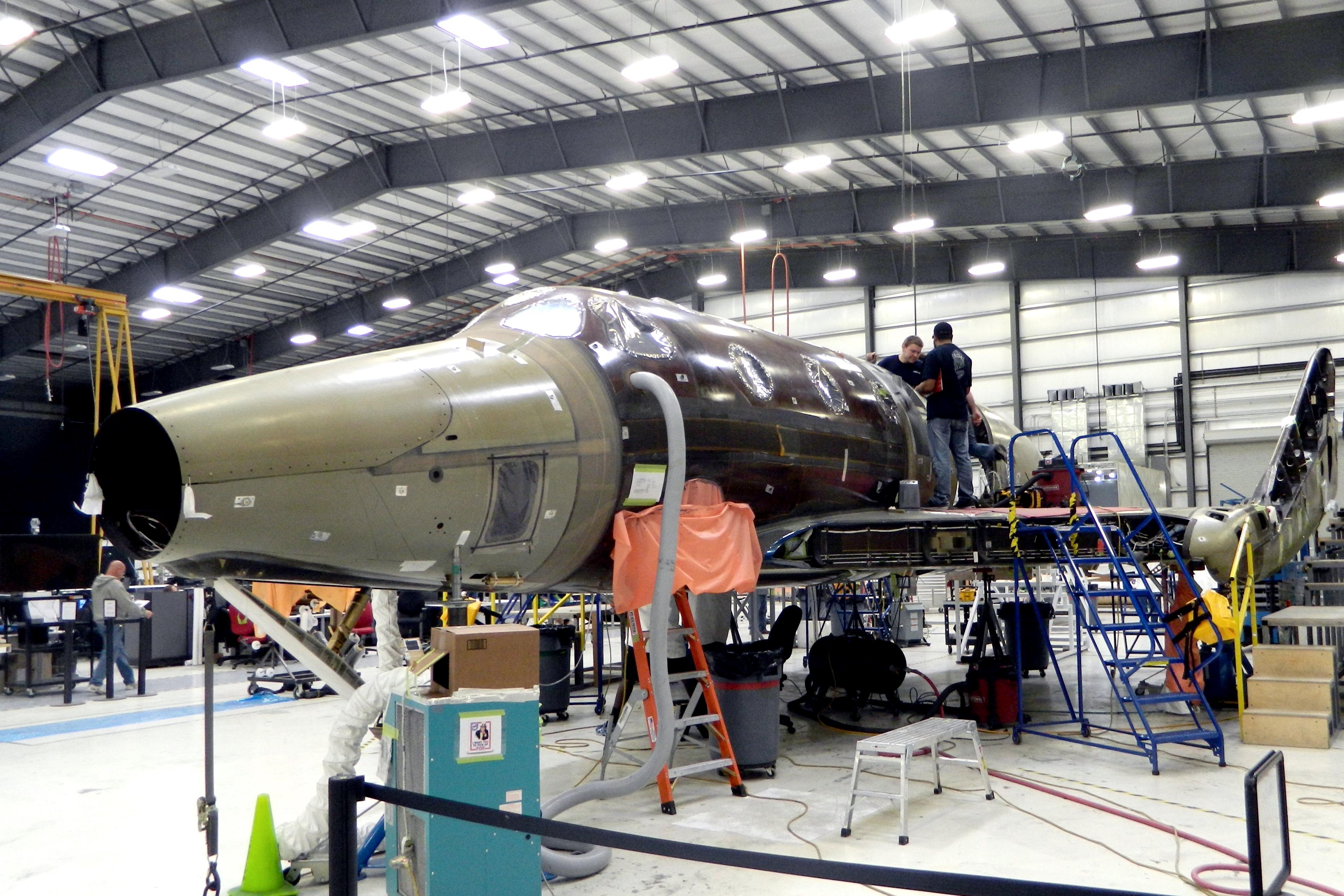 Virgin's Second SpaceShipTwo Nears Completion | Aviation Week Network