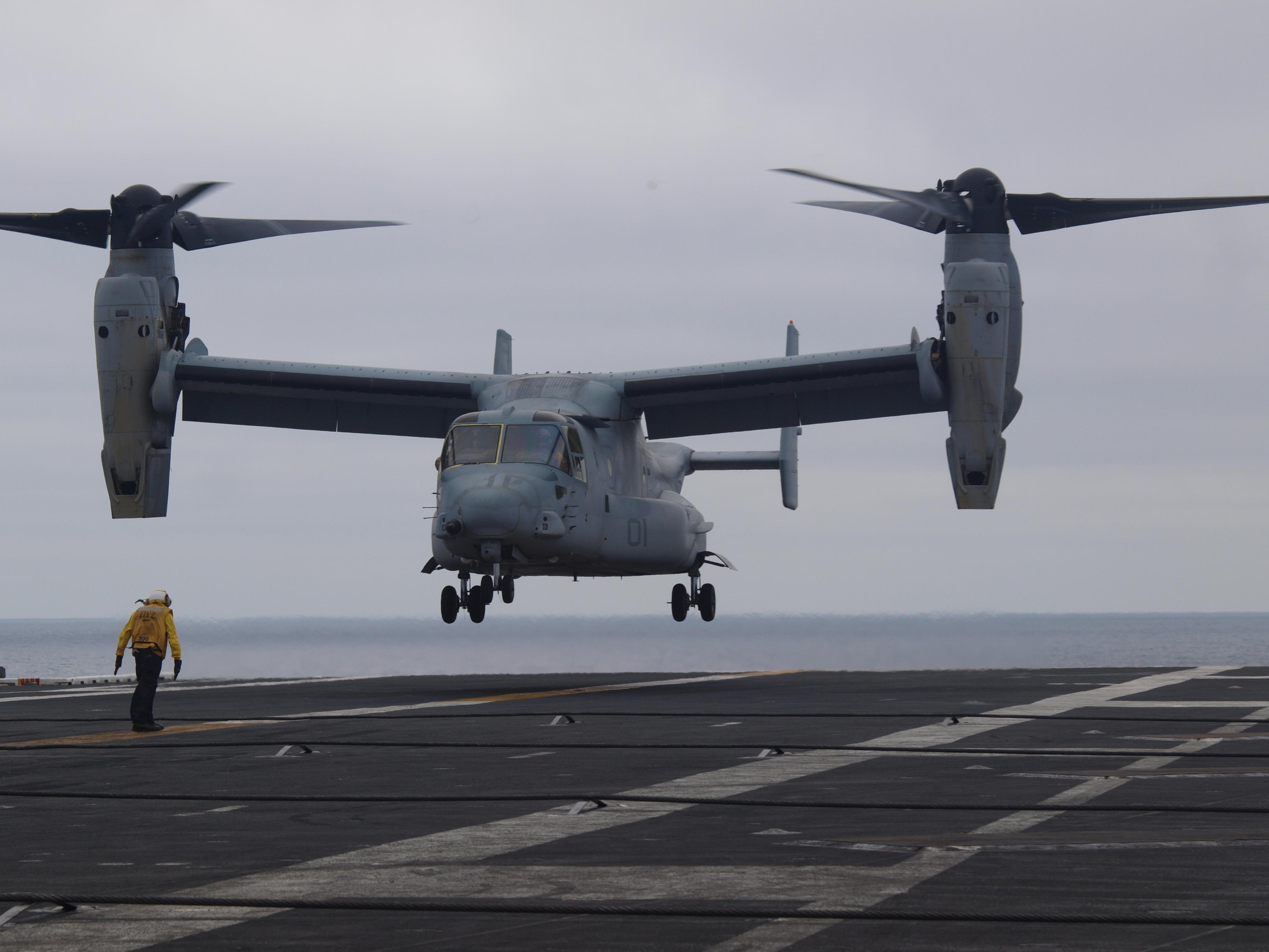 Inside the V-22's Carrier Delivery Mission | Aviation Week Network