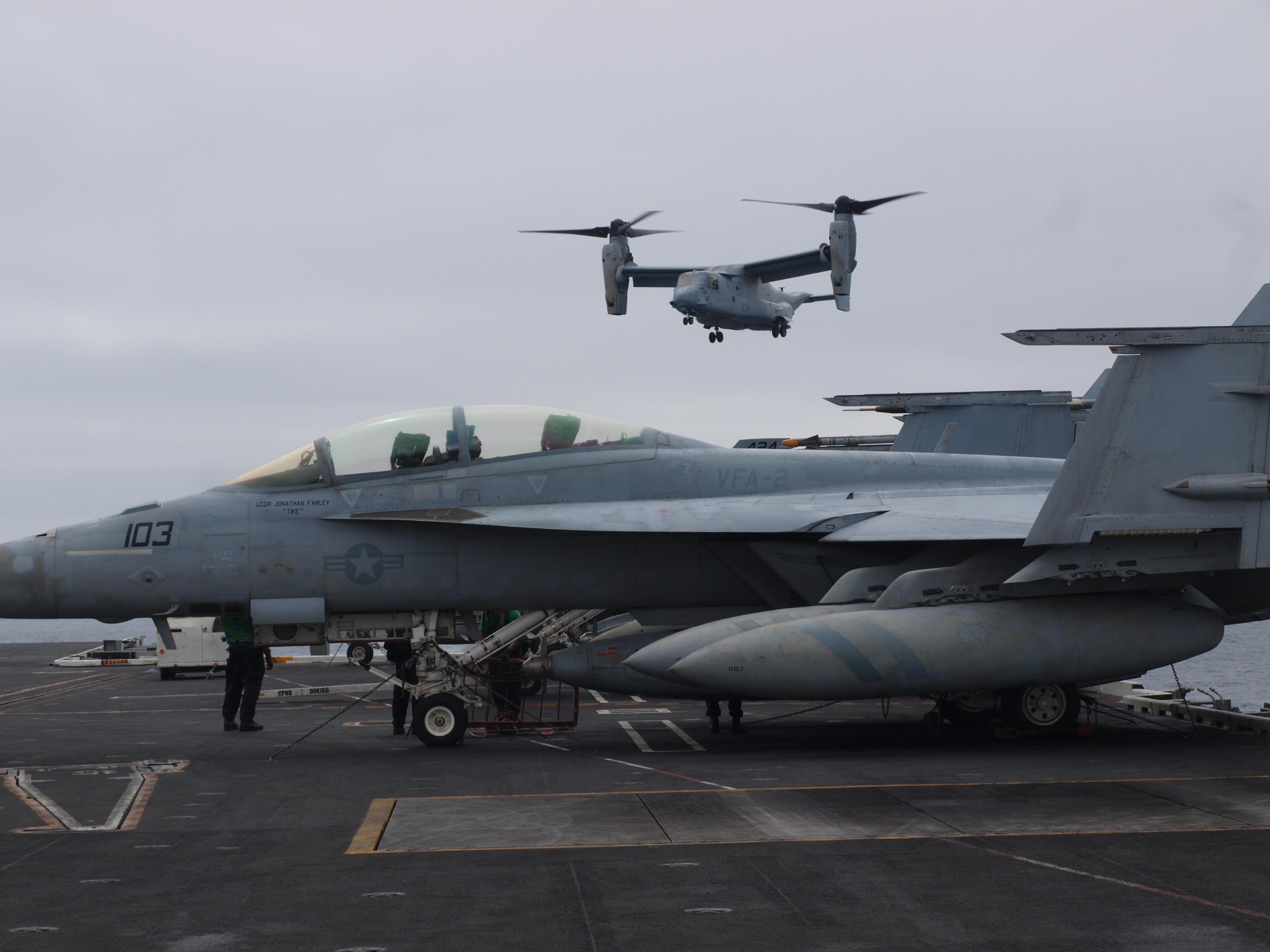 Inside the V-22's Carrier Delivery Mission | Aviation Week Network