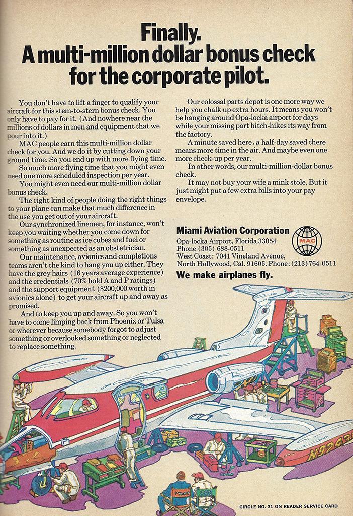 Miami Aviation Corporation (MAC) AD
