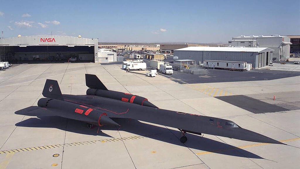 SR-71A on display