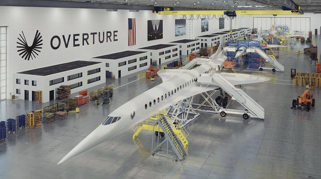 Boom Supersonic manufacturing work