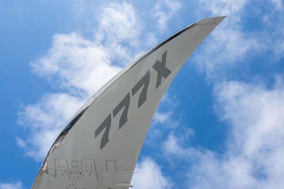 777X wing 