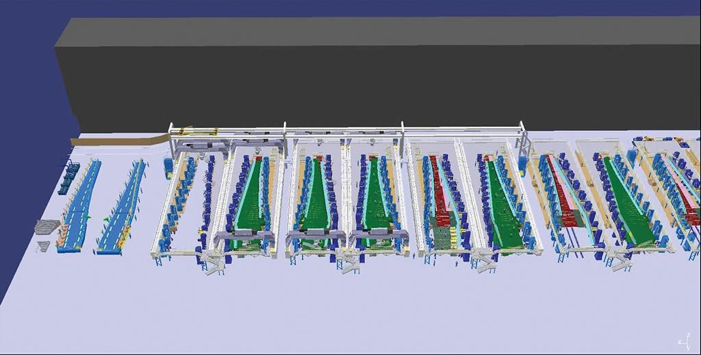 Boeing 777X’s composite wing horizontal build line production processes