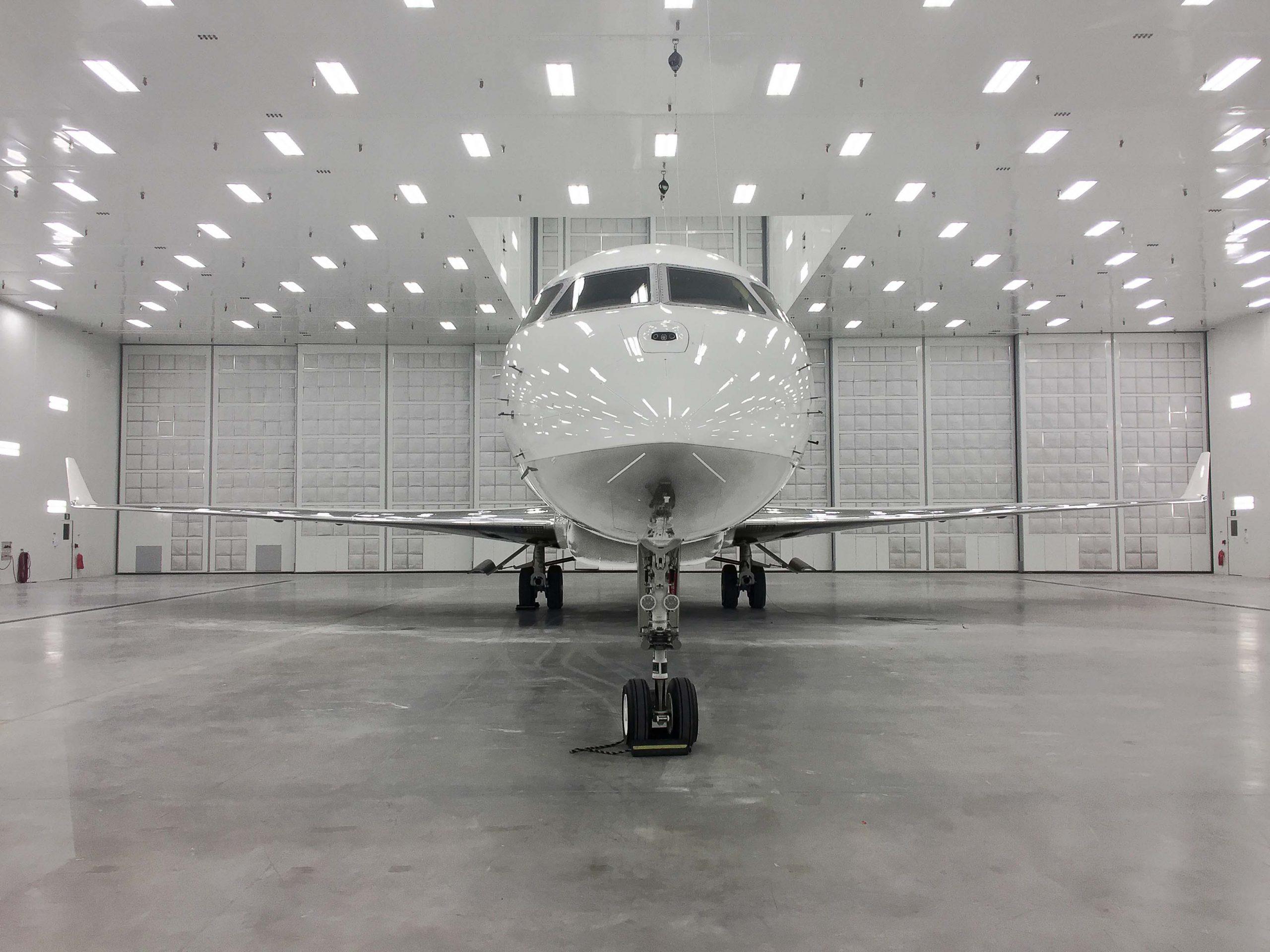 Flying Colours Corp's new Peterborough paint hangar