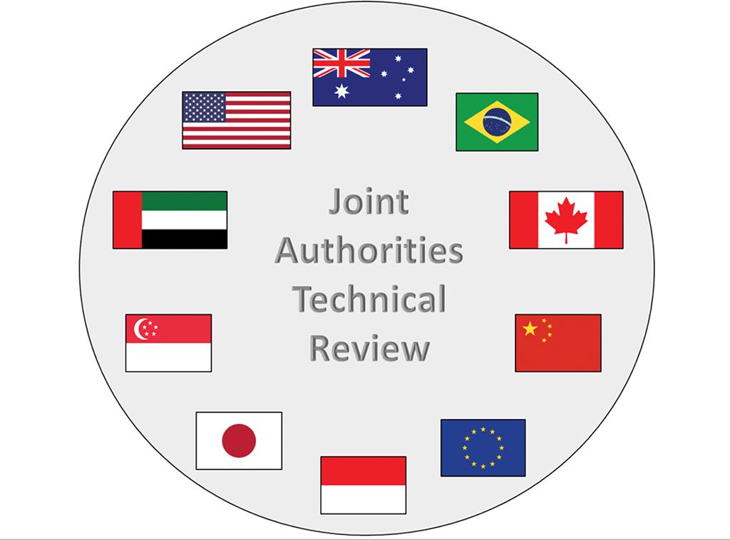 Joint Authorities Technical Review logo/flags