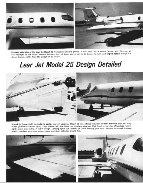 Lear Jet 25 NBAA show
