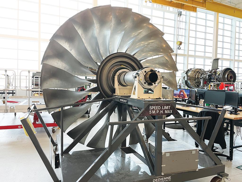 Pratt’s geared turbofan