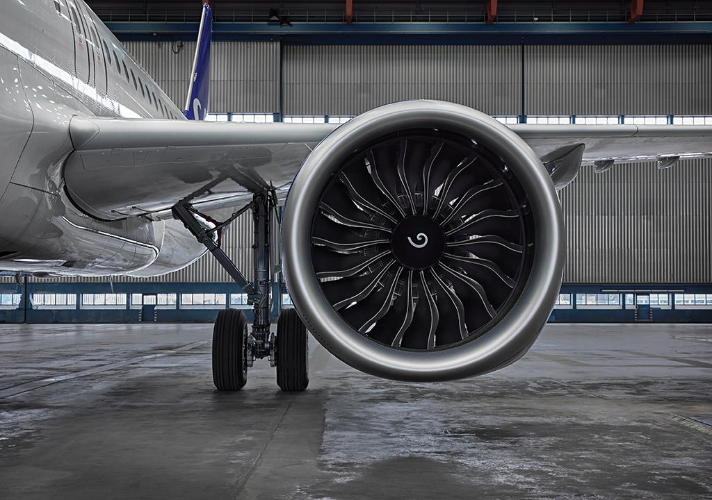 Scandinavian Airlines Leap engine