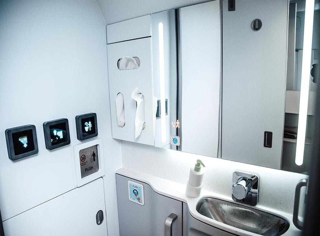 diehl aviation touchless lavatory