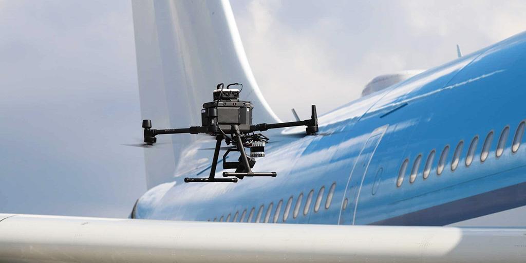 Mainblades “Drone-as-a-Tool” system for aircraft inspections