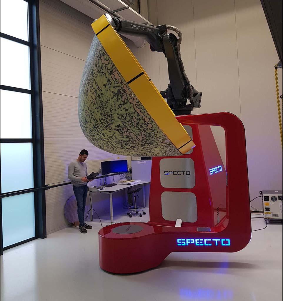 Specto Aerospace composite repair machinery