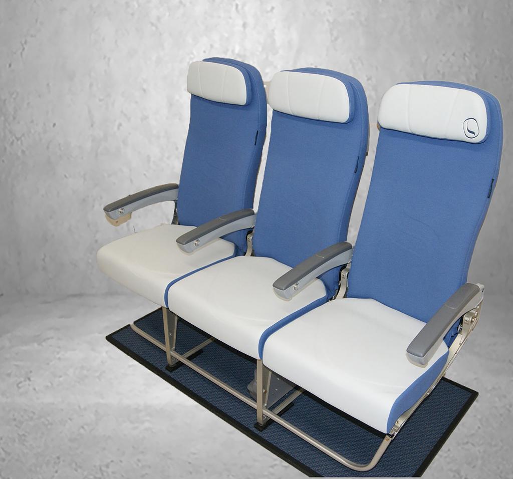 row of aircraft seats