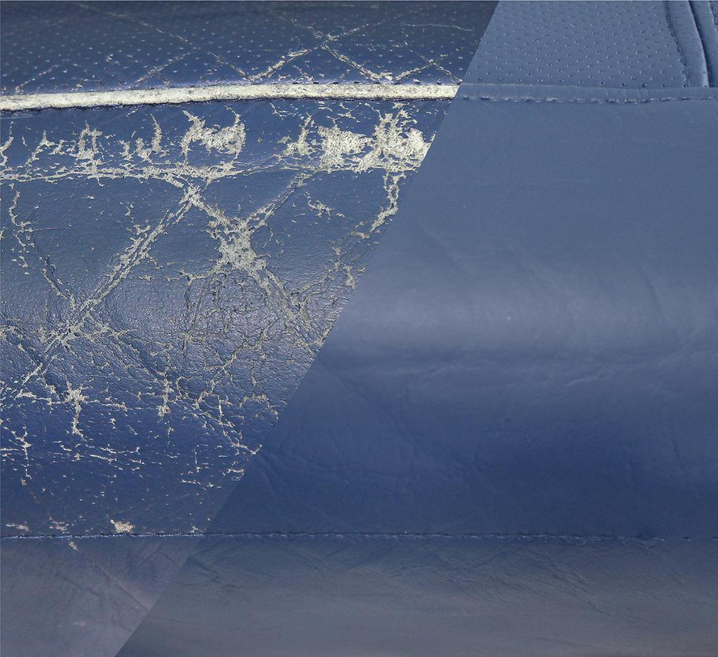 sample of aircraft textile repair