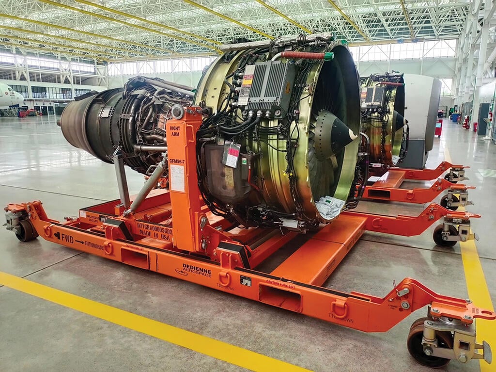 CFM56-7 engine