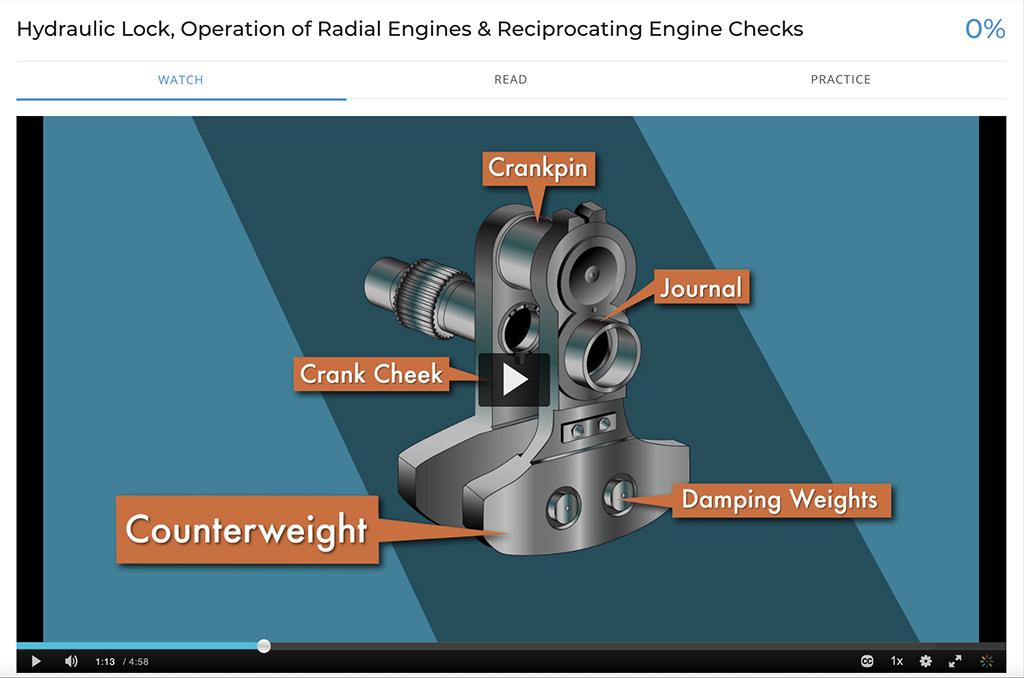 aircraft engine part diagram
