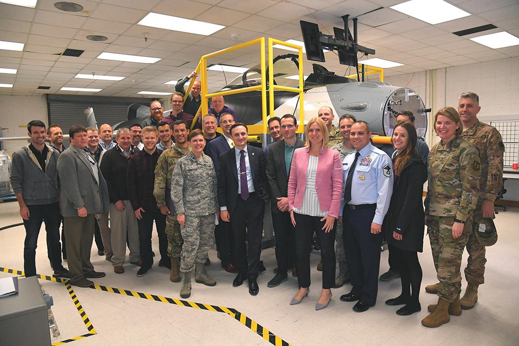 U.S. Air Force Chief Software Officer Nicolas Chaillan, F-16 SIL, Hill AFB software team