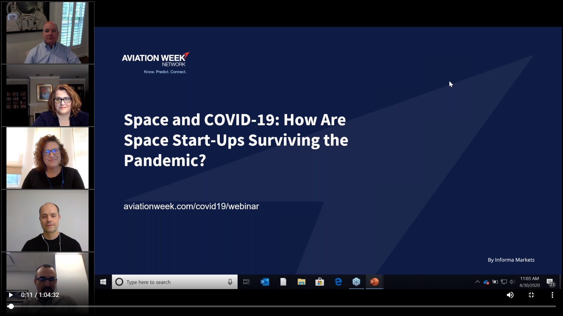 Defense And Space Webinar Series | Aviation Week Network