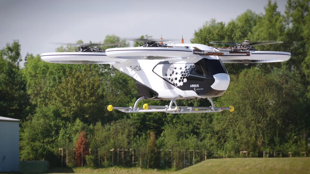 CityAirbus all-electric multicopter