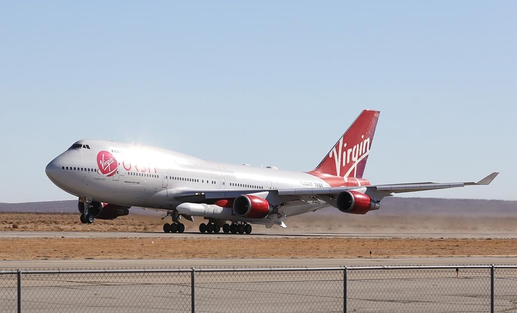 Virgin Orbit Boeing 747-400 