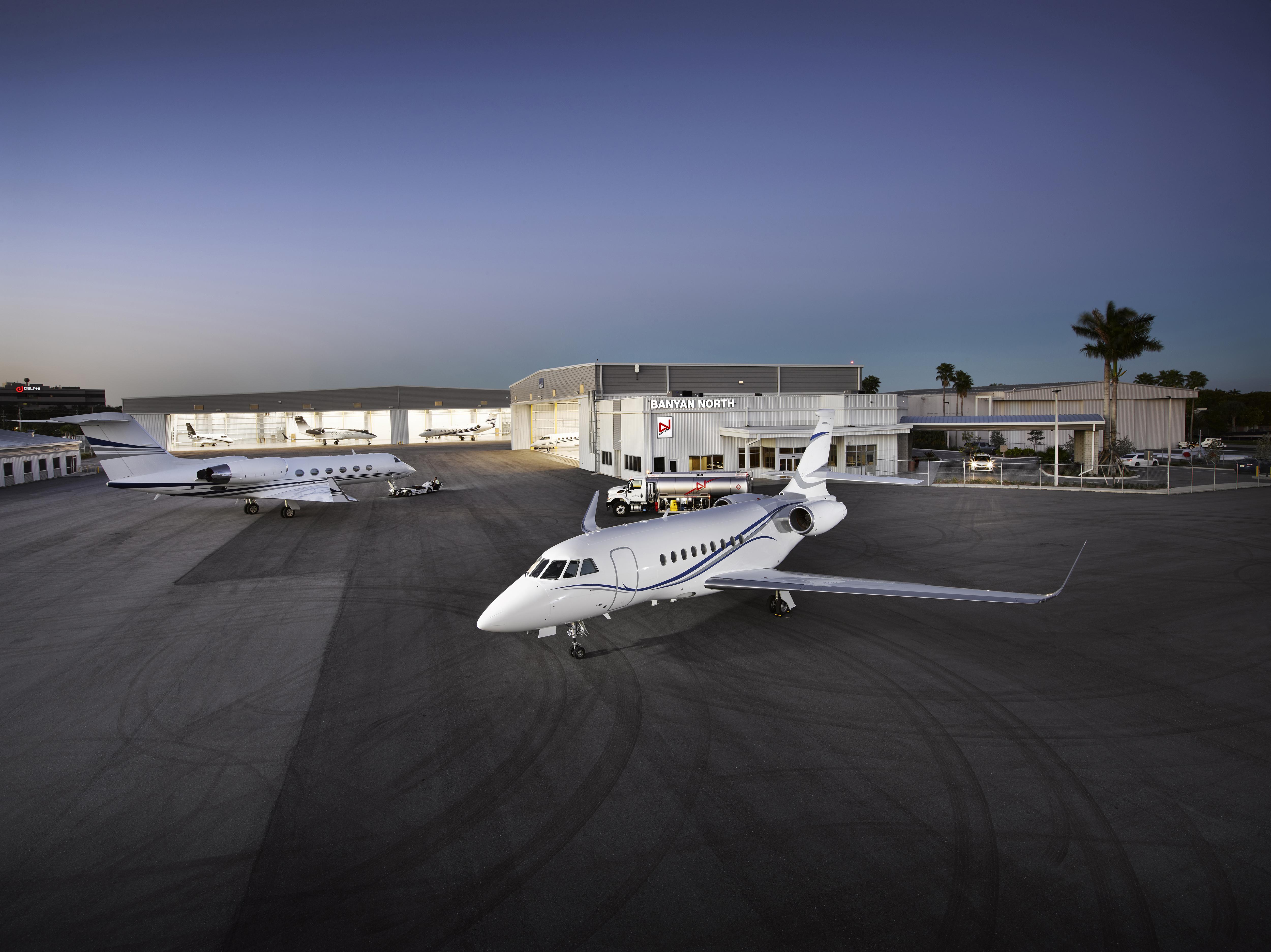 Banyan new hangar space