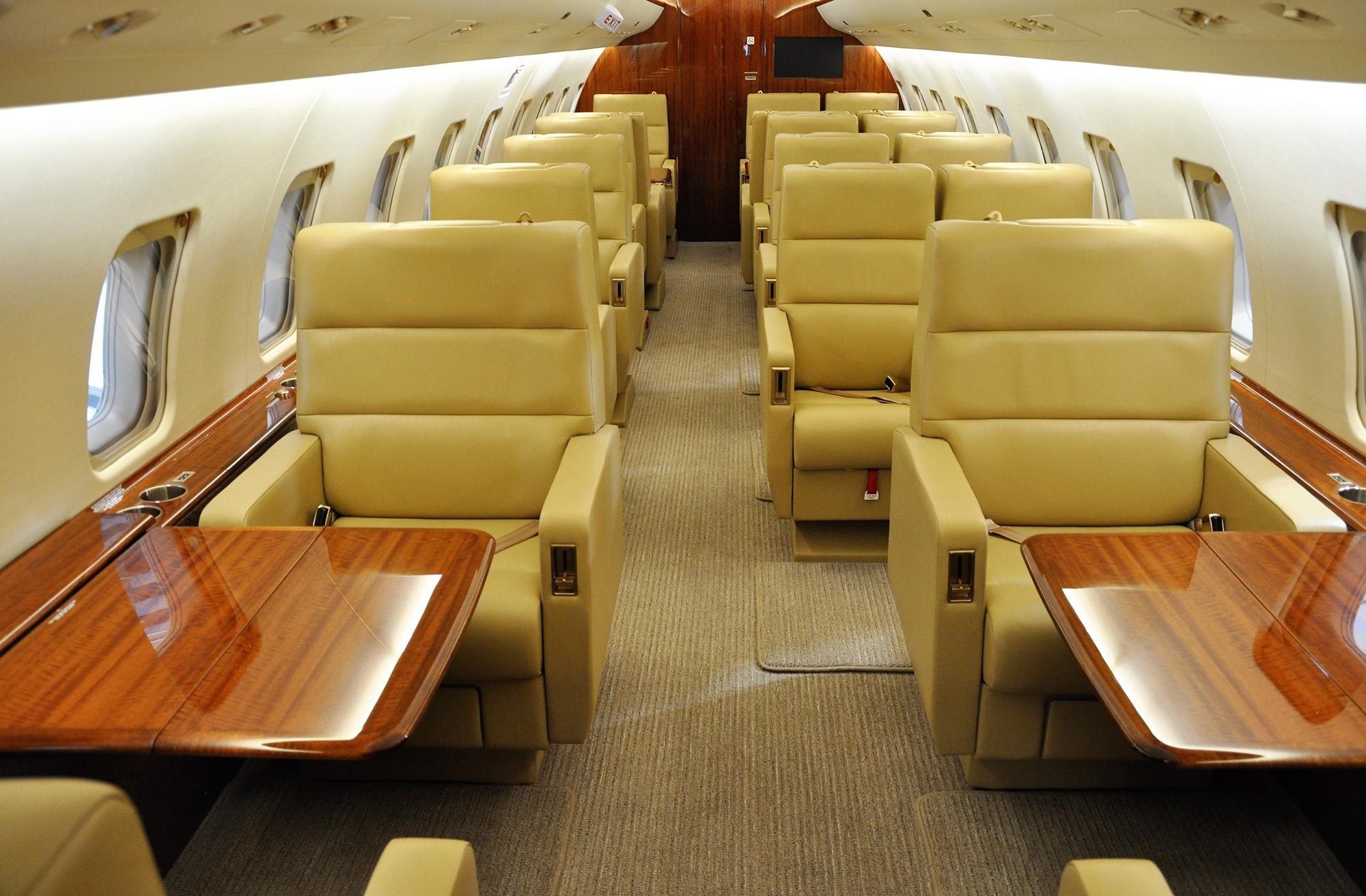 Flying Colours Corp has received many inquiries for corporate shuttle configurations.