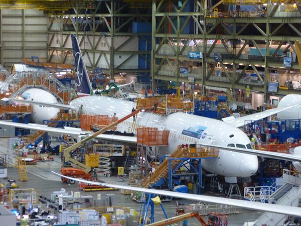 Gallery: An inside look at Boeing's production plant in Everett ...