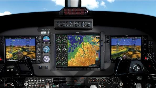 Garmin G1000 First Full Glass Cockpit Upgrade On A Beechcraft King Air 300 Aviation Week Network