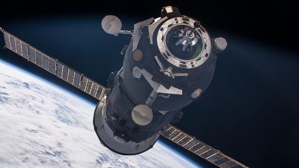 Russian Progress Cargo Capsule Docks To Space Station | Aviation Week ...