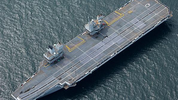 Royal Navy’s New Flagship Carrier Begins Testing | Aviation Week Network