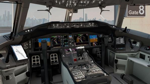 777x Flight Deck And Wing Fold Controls Unveiled Aviation