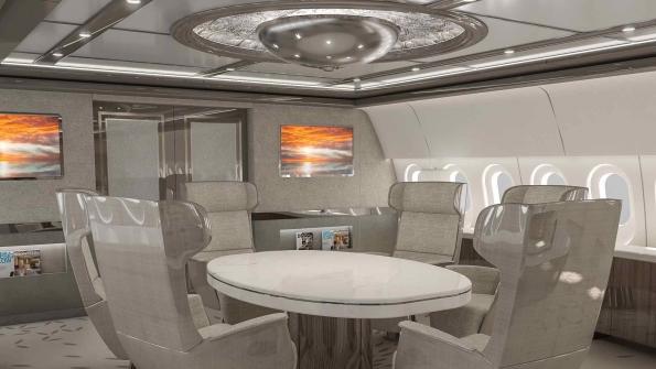 Greenpoint Shows Latest Vip Cabin Concepts Aviation Week