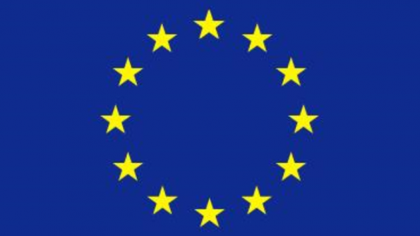 EU flag.