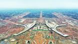 Chengdu Tianfu International Airport under construction