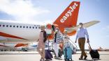 Easyjet passengers with masks