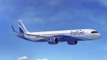 rendering of Indigo Airbus A321XLR 