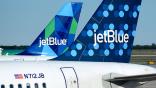 JetBlue tails at JFK