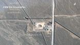 satellite image of China building silos