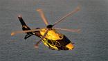 Airbus H160 helicopter over Gulf of Mexico