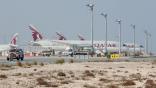Qatar jets at Hamad International Airport