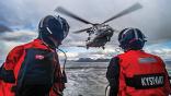 Norwegian NH90 helicopter landing