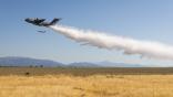 Airbus A400M in firefighting mode