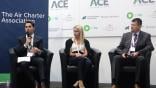 Air Charter Association Expo panel on sustainability