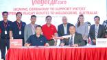 VietJet Melbourne signing ceremony