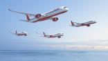 Air India new A320neo family and A350 fleet Feb 2023