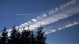 Contrails in Germany